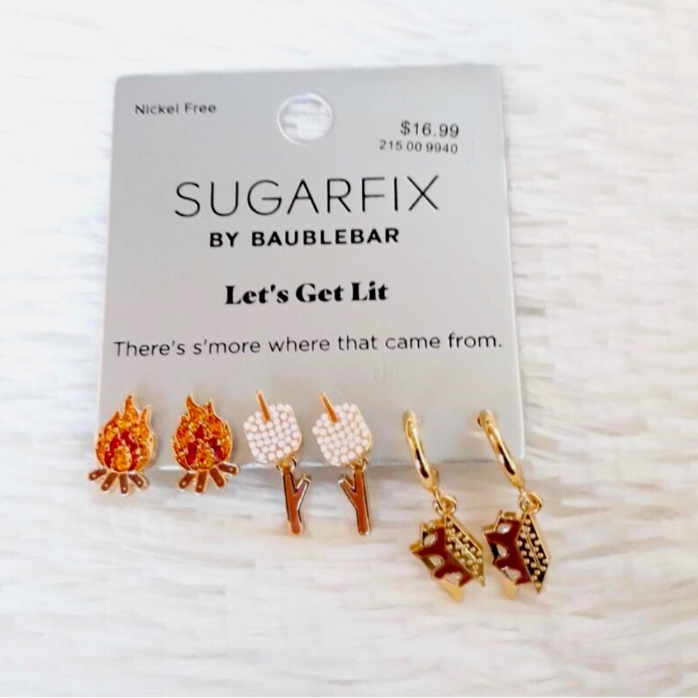 ✨”Lets Get Lit” Earring Set